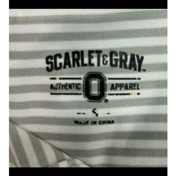 The OHIO STATE University Scarlet & Gray Polo Football Basketball Baseball Golf - Picture 5 of 12